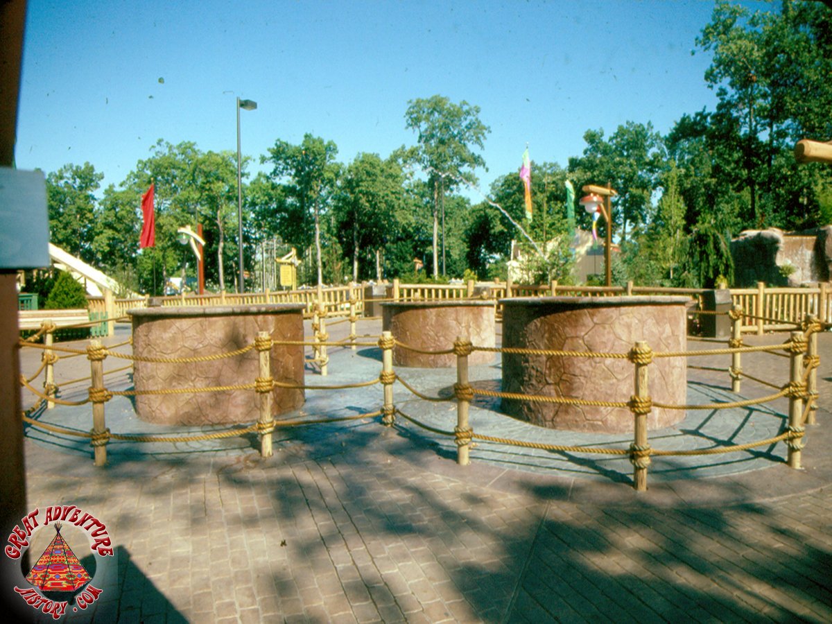Jumping Fountains At Six Flags Great Adventure